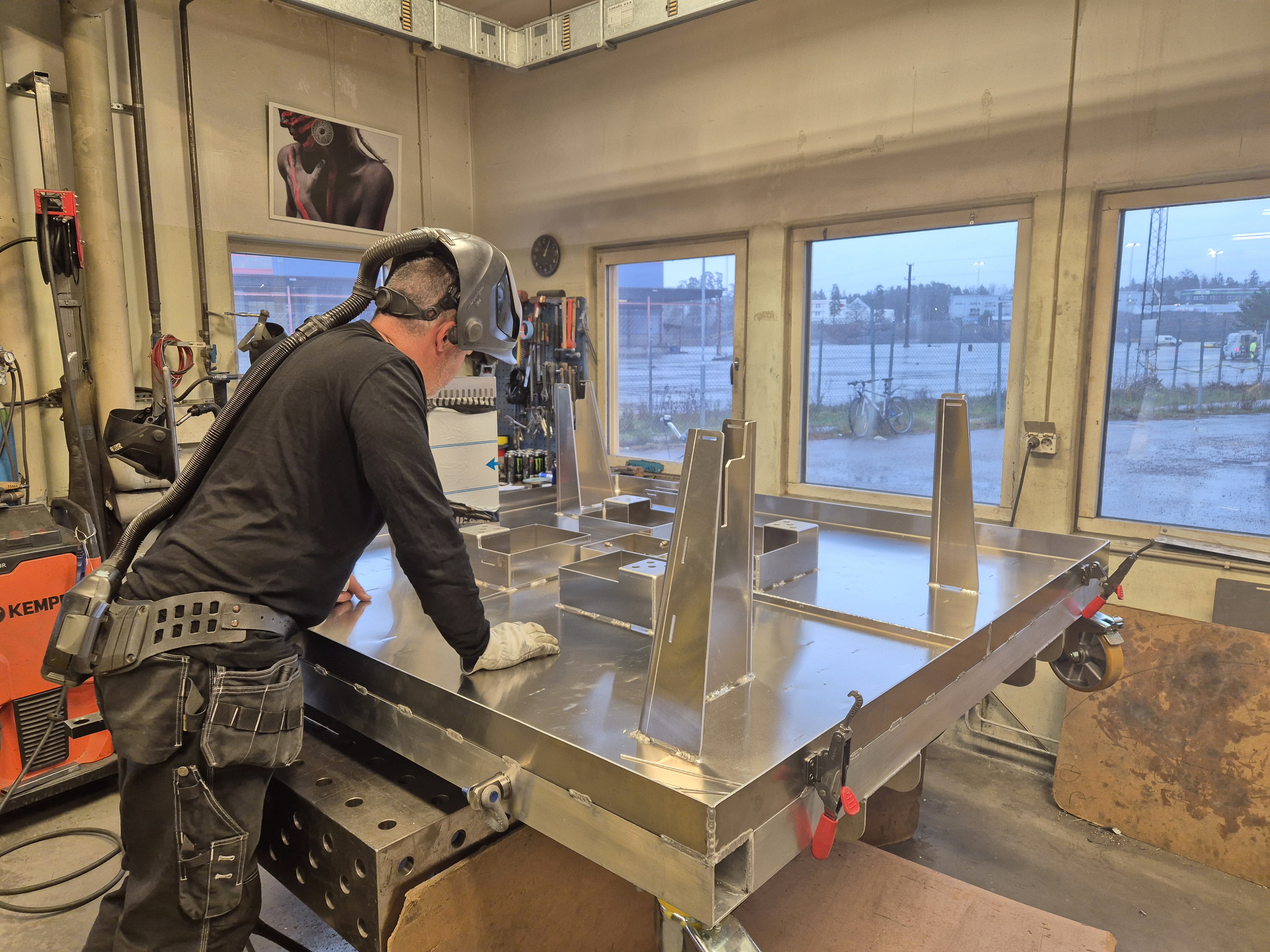 Tillverkning hos Profilteknik